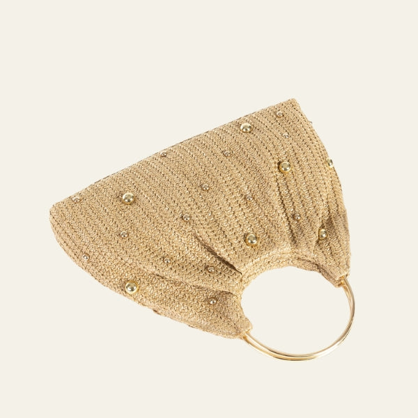 The Sorrento Ring-Handle Bucket Bag