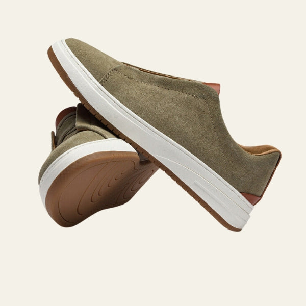 The Porto Elastic-Panel Slip-On Sneakers