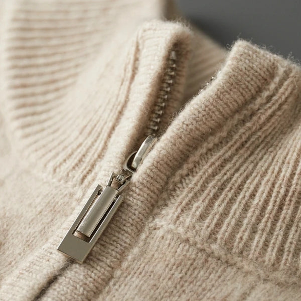 The Lucerne Merino Wool Quarter Zip