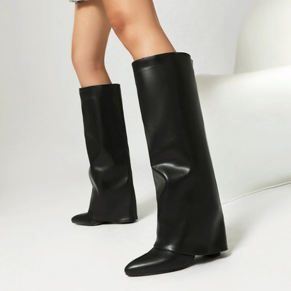 The Oslo Sculpted Leather Boot