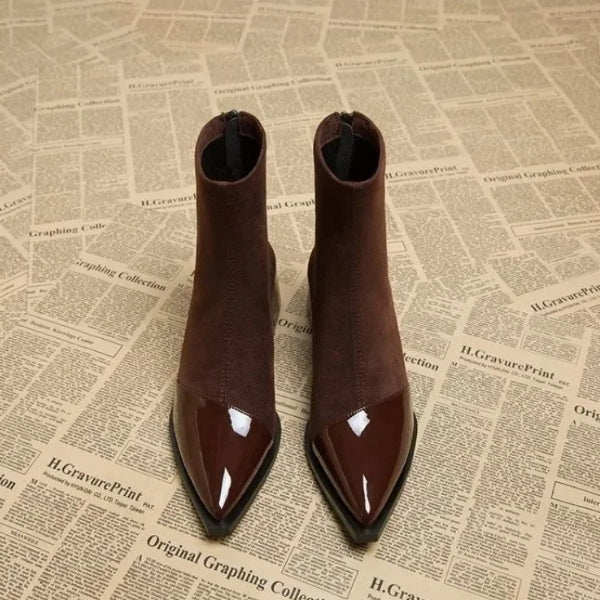 The Vienna Two-Tone Ankle Boot