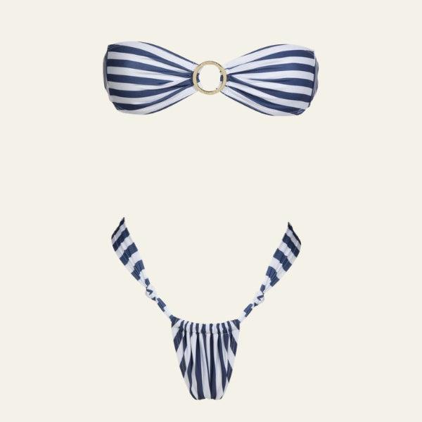 The Amalfi Ribbed Ring Bikini