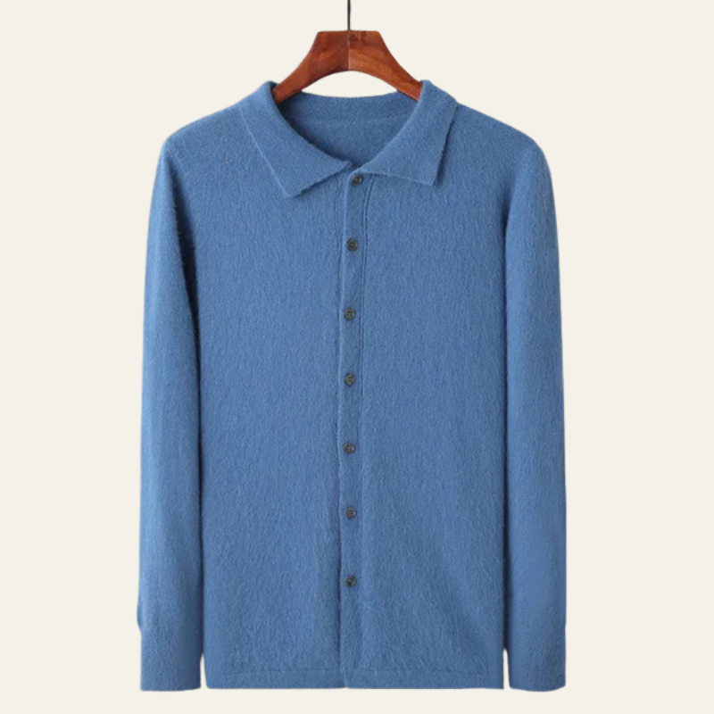 The St. Moritz Cashmere Knit Shirt