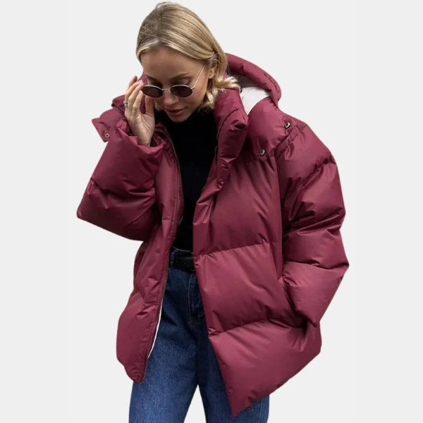 The April Oversized Hooded Puffer Coat