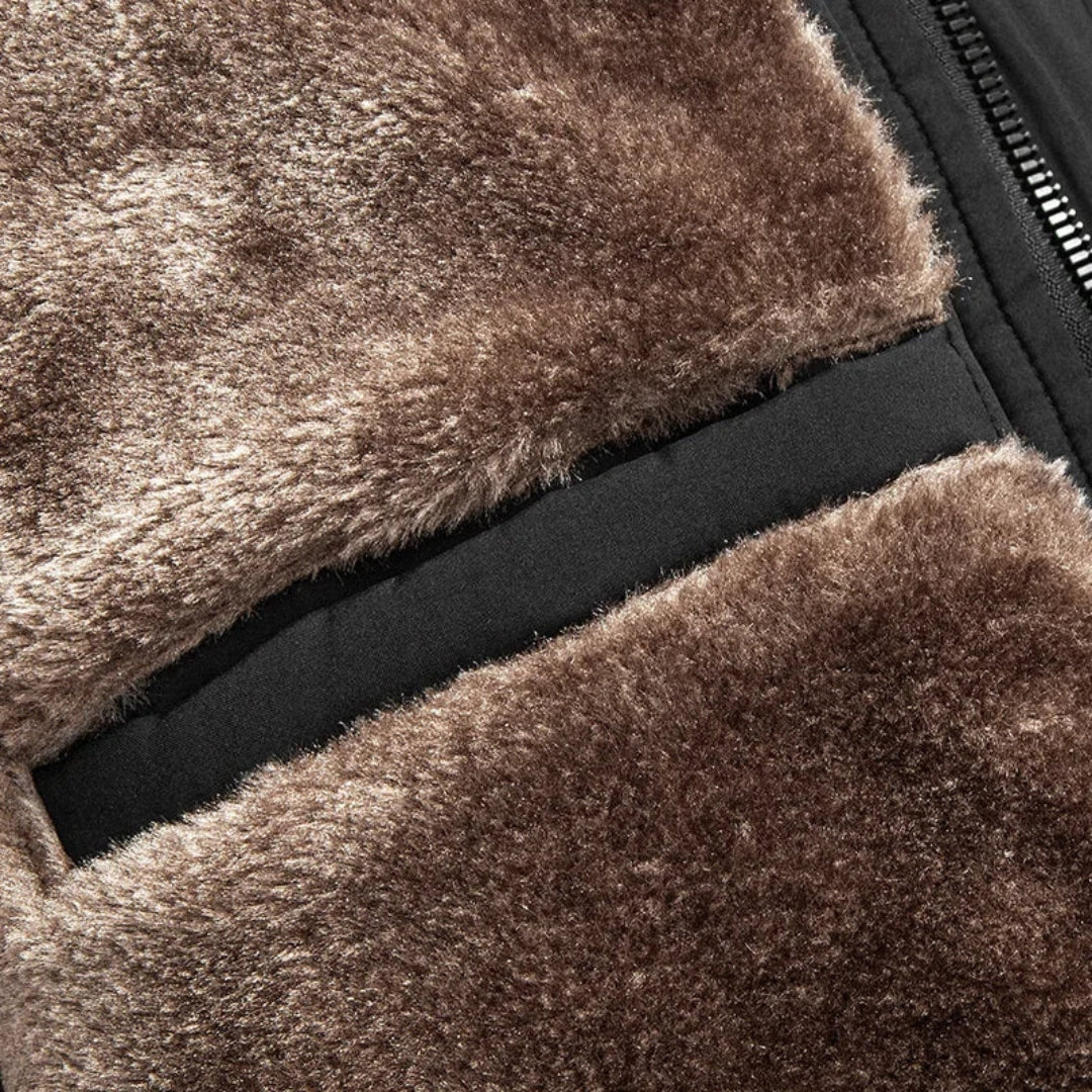 The Aspen Hooded Plush-Lined Puffer Jacket