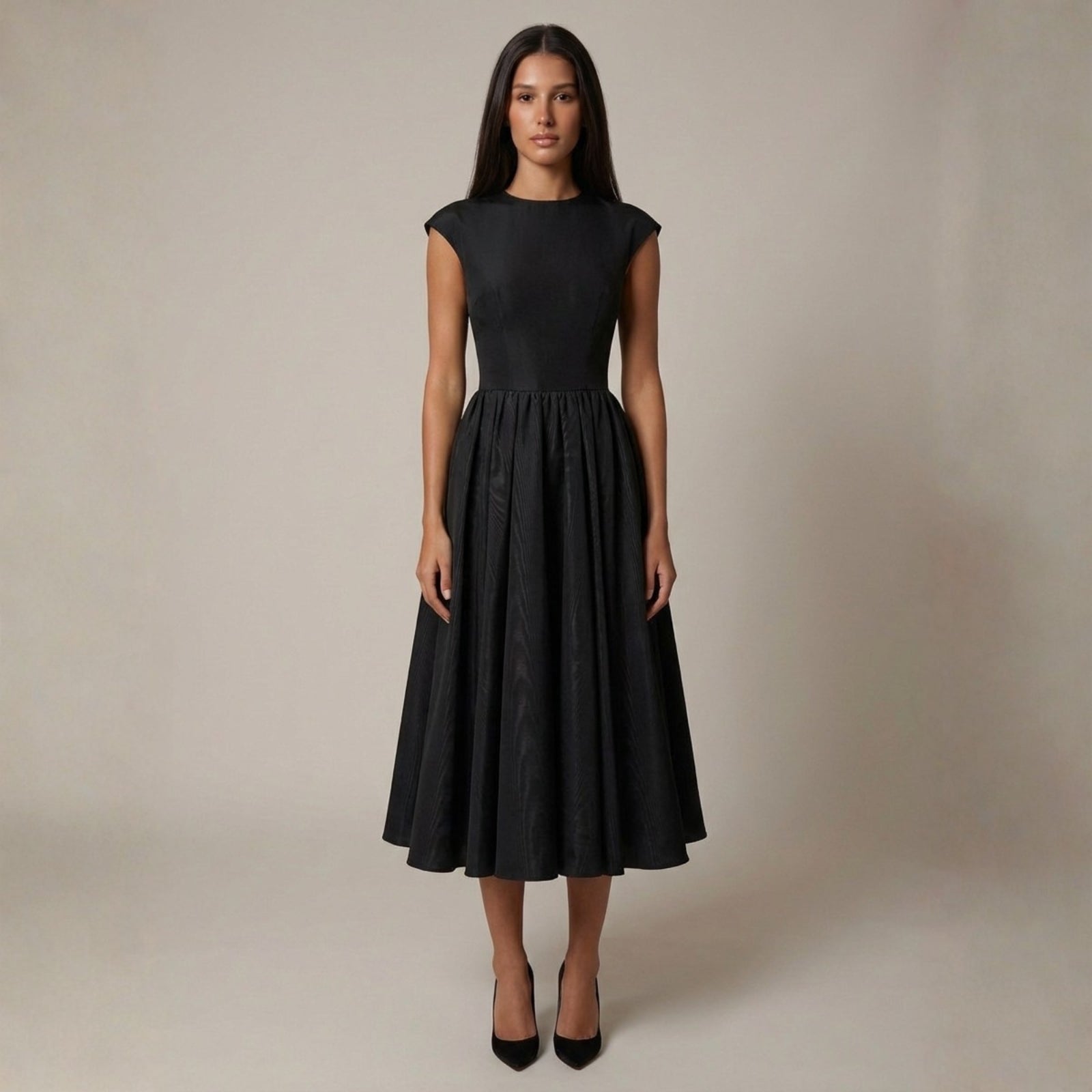 The Verona Cut-Out Midi Dress