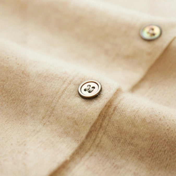 The Amalfi Merino Wool Polo Cardigan