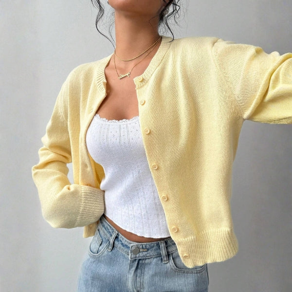 The Sienna Essential Knit Cardigan