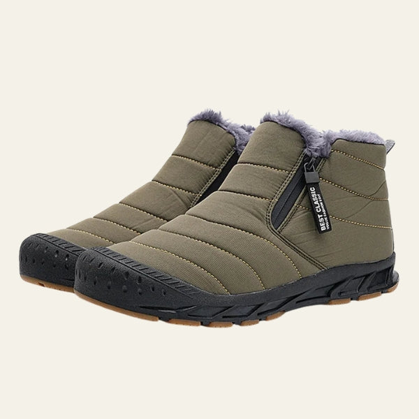 The Alpine Quilted Warm-Lining Winter Boots