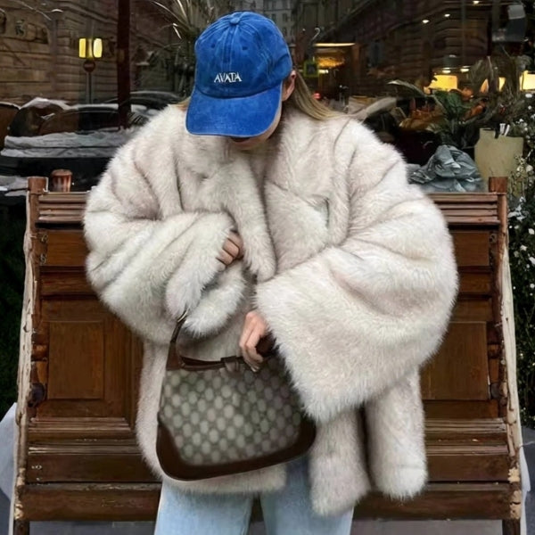 The Aspen Plush Faux-Fur Coat