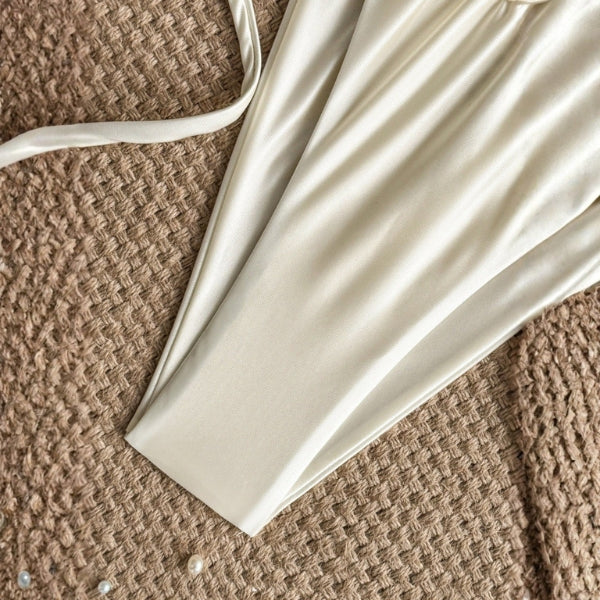 The Shoreline Palm-Embellished Bikini Set