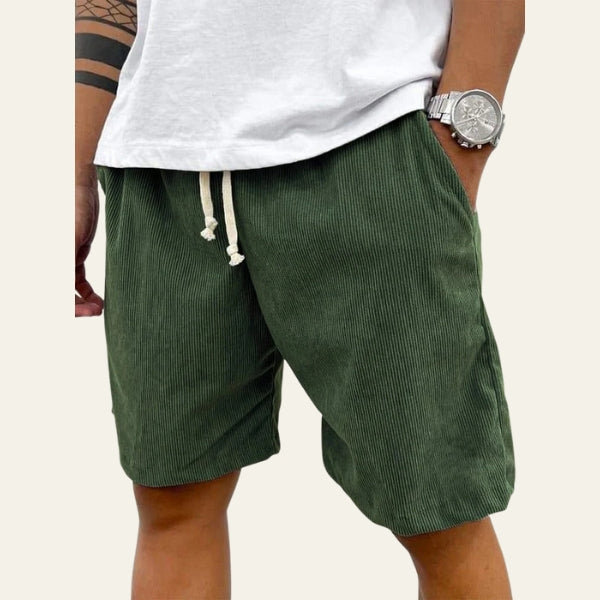 The Kyoto Ribbed Drawstring Shorts