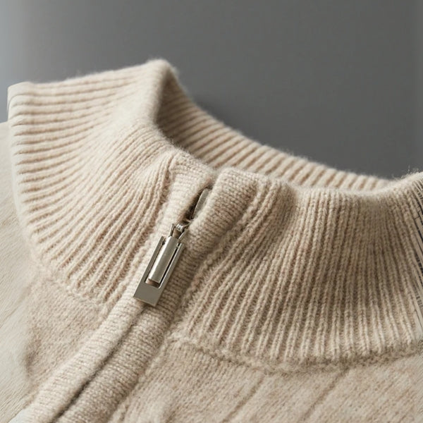 The Lucerne Merino Wool Quarter Zip