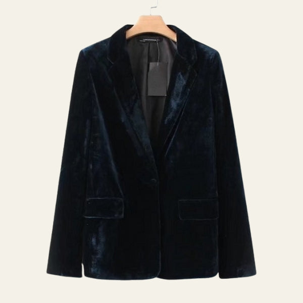 The Verona Velvet-Touch Blazer