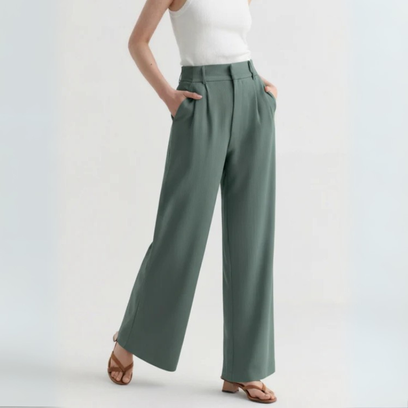 The Siena Wide-Leg Trousers