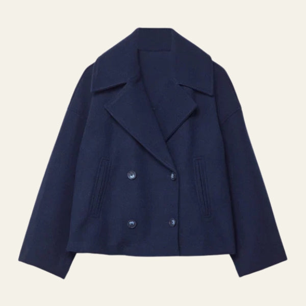 The Copenhagen Wool Cropped Coat