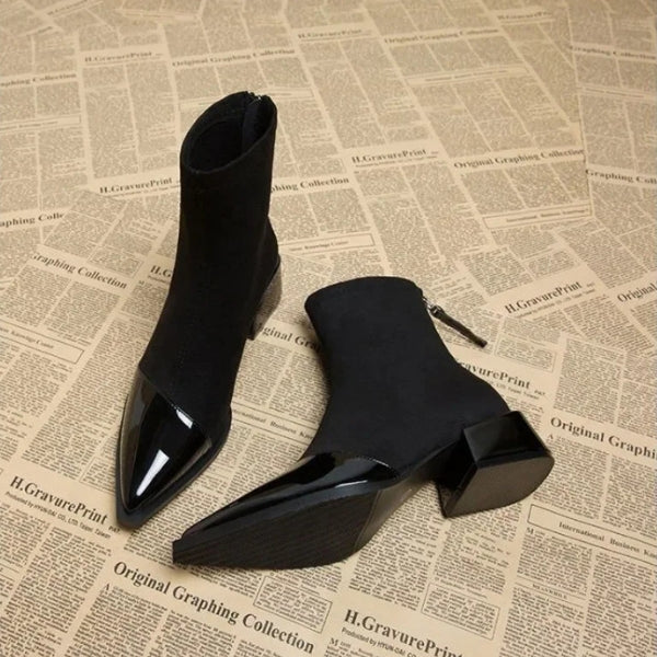 The Vienna Two-Tone Ankle Boot