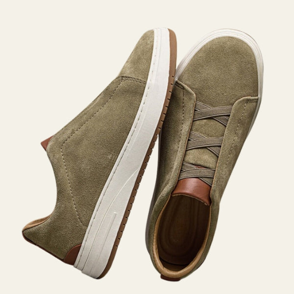 The Porto Elastic-Panel Slip-On Sneakers