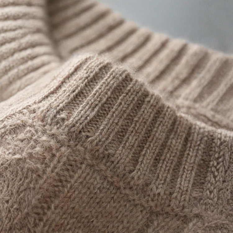 The Lucerne Merino Wool Cable Knit