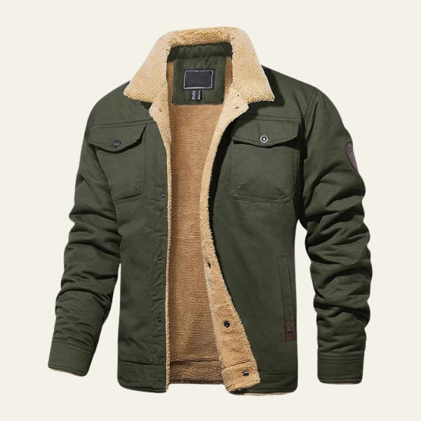 The Aspen Sherpa-Collar Jacket