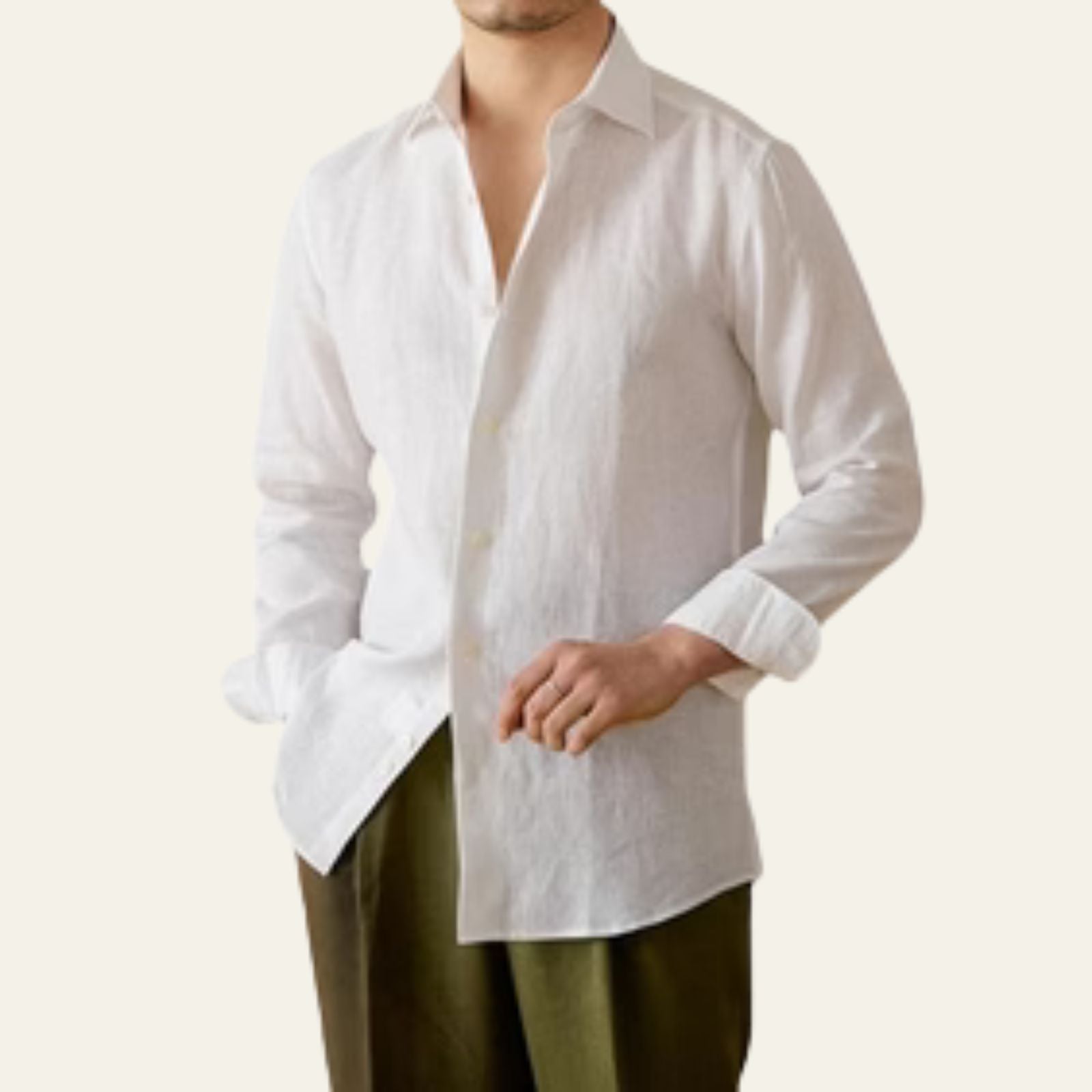 The Portofino Linen Coastal Shirt