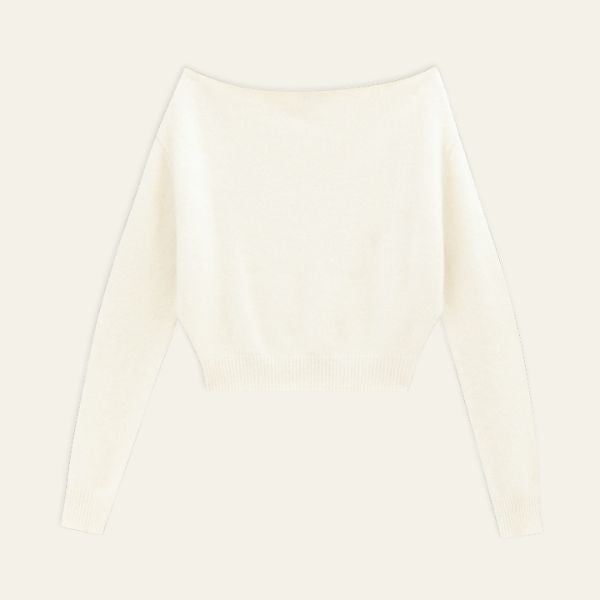 The Lucerne One-Shoulder Sweater