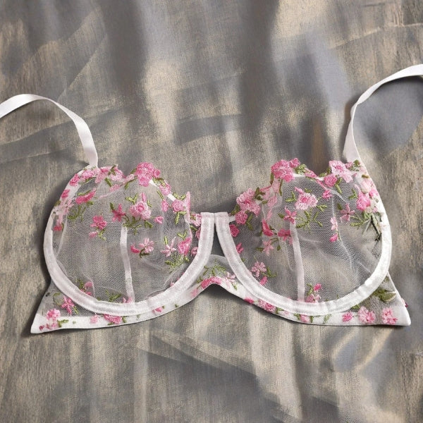 The Verona Juliet Floral Lingerie Set