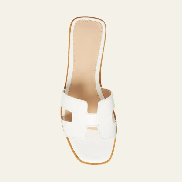 The Riviera H-Strap Flat Sandals