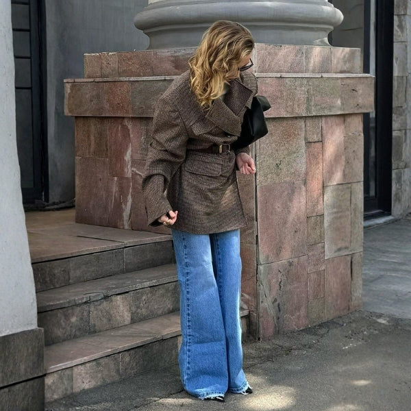 The Paris Belted Double-Breasted Coat