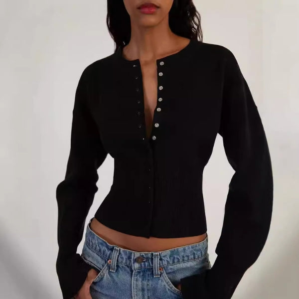 The Capri Sculpted Knit Cardigan