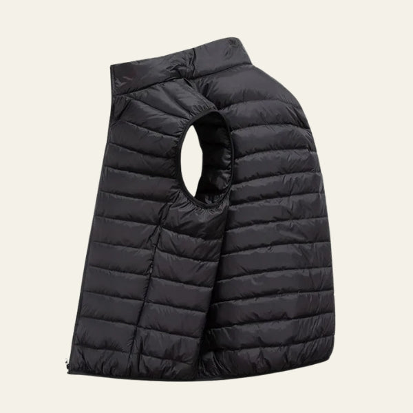 The Oslo Lightweight Quilted Zip Vest