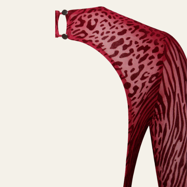 The Vienna Animal Print Maxi Dress