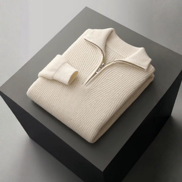 The Chamonix Merino Wool Quarter Zip