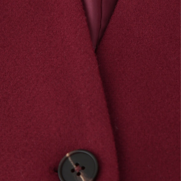 The Florence Scarf-Detail Short Coat