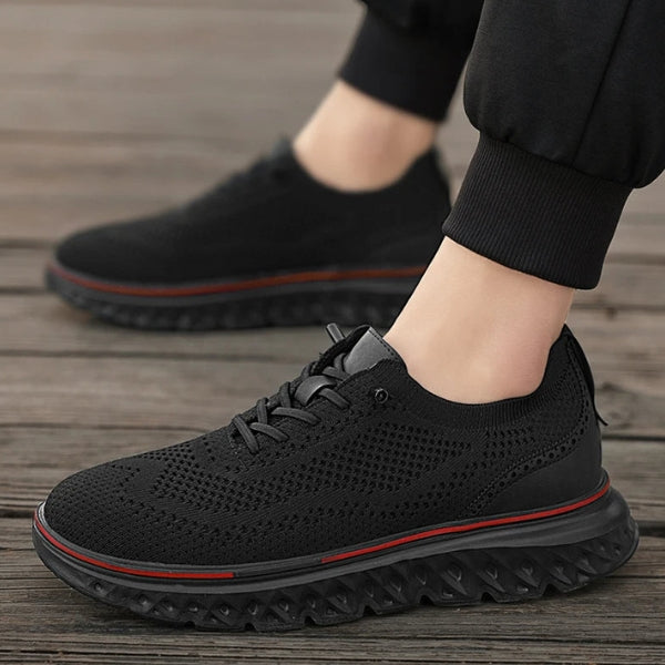 The Riviera Textured Knit Sneakers