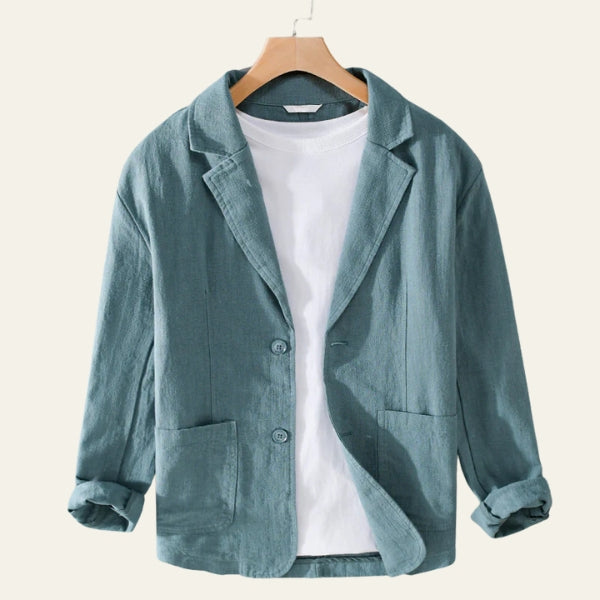 The Capri Relaxed Weave Blazer