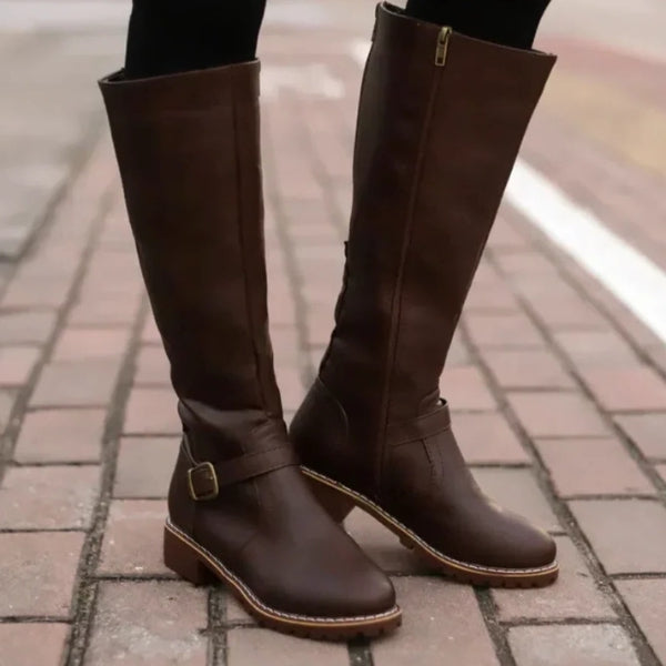 The Aspen Buckle Knee Boot