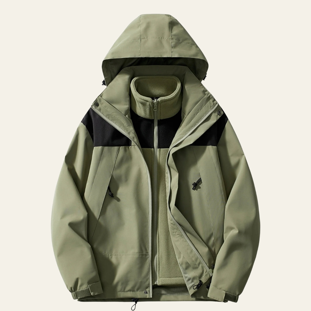 The Alpine 3-in-1 Softshell Hooded Jacket