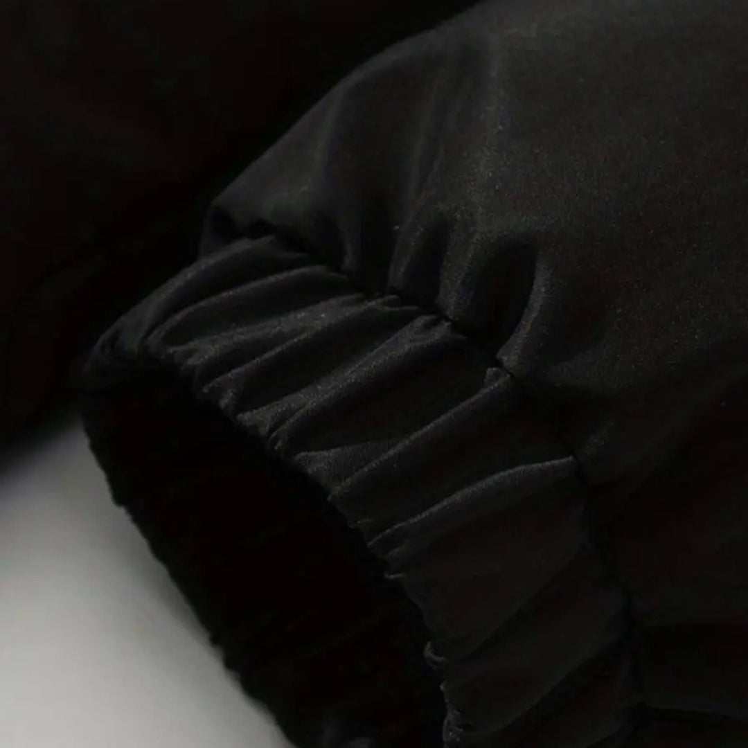 The Aspen Fleece-Lined Hooded Puffer Jacket