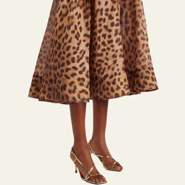 The Portofino Leopard Corset Dress