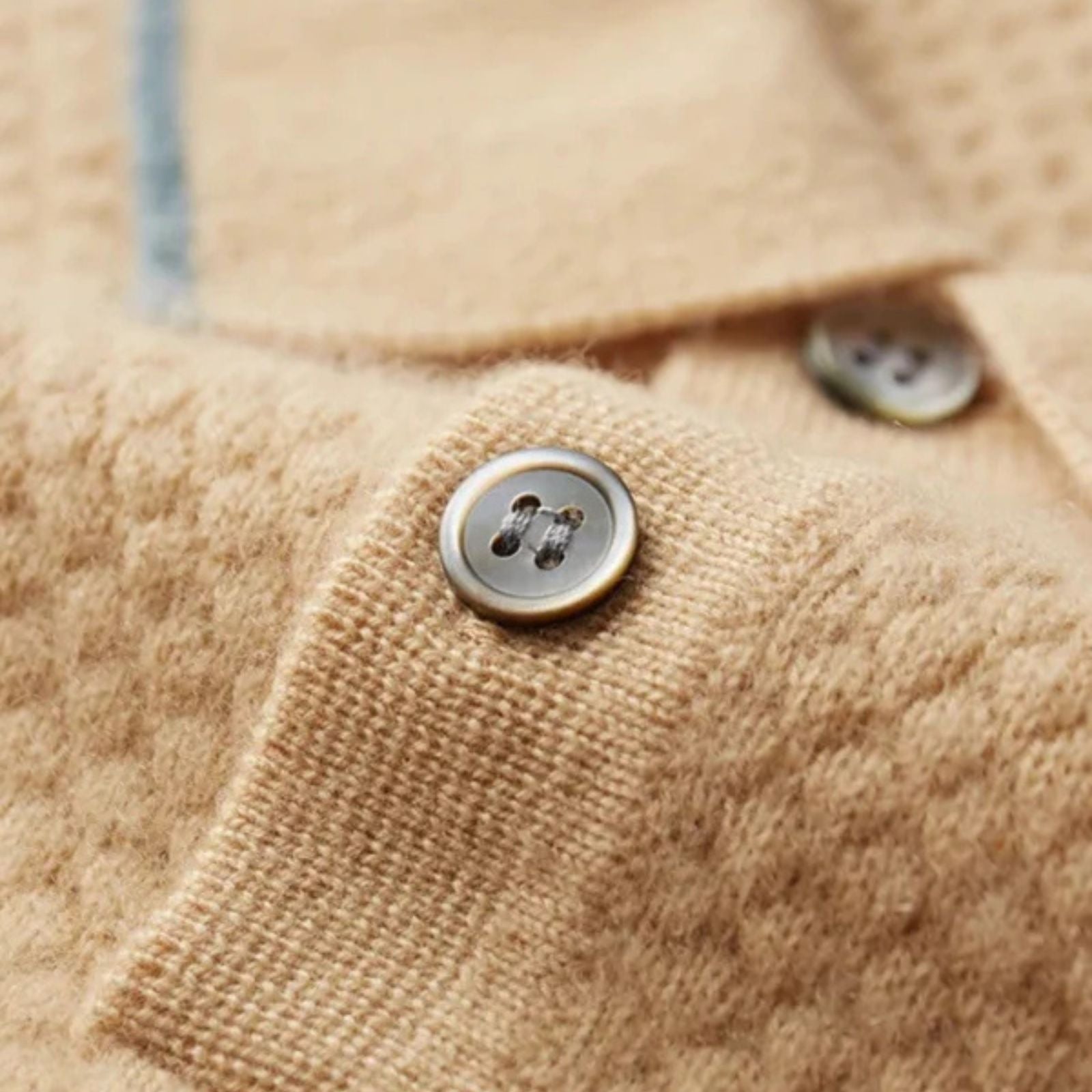 The Capri Cashmere Two-Tone Polo