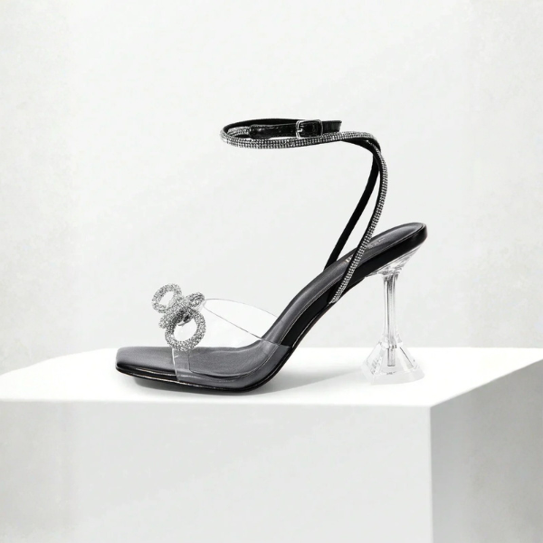 The St. Tropez Crystal Wrap Heel