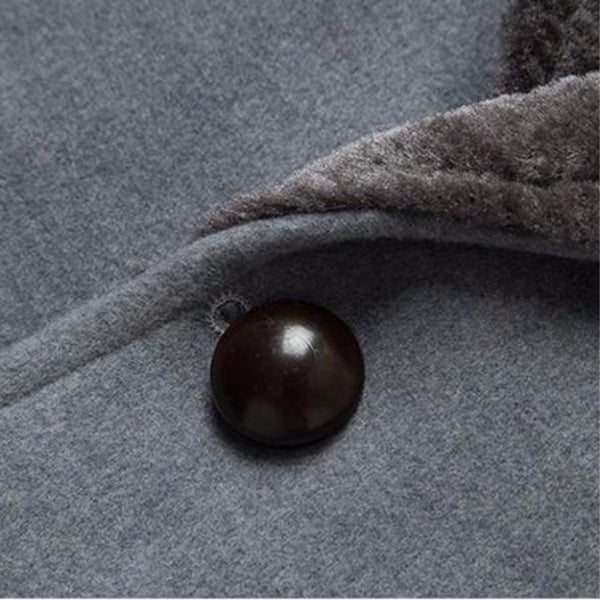 The Vienna Faux-Fur Collar Overcoat