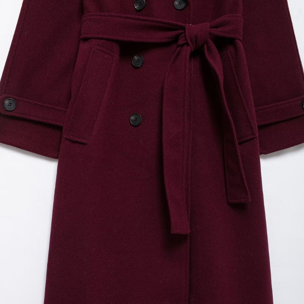 The Emilia Belted Longline Trench Coat