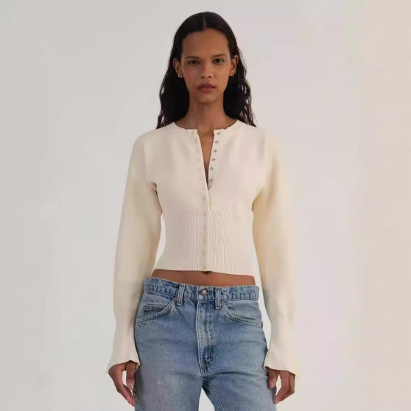 The Capri Sculpted Knit Cardigan