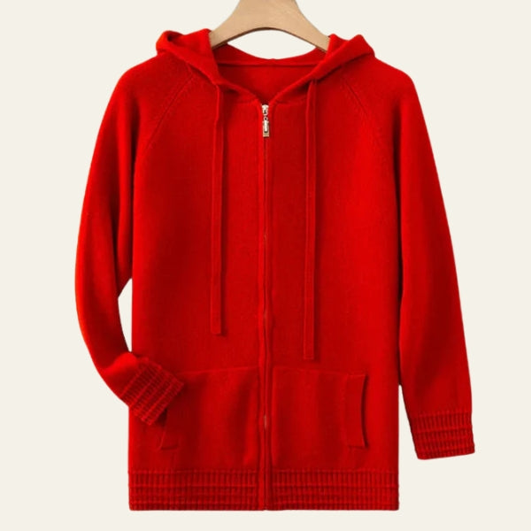 The Oslo Cashmere Zip Hoodie