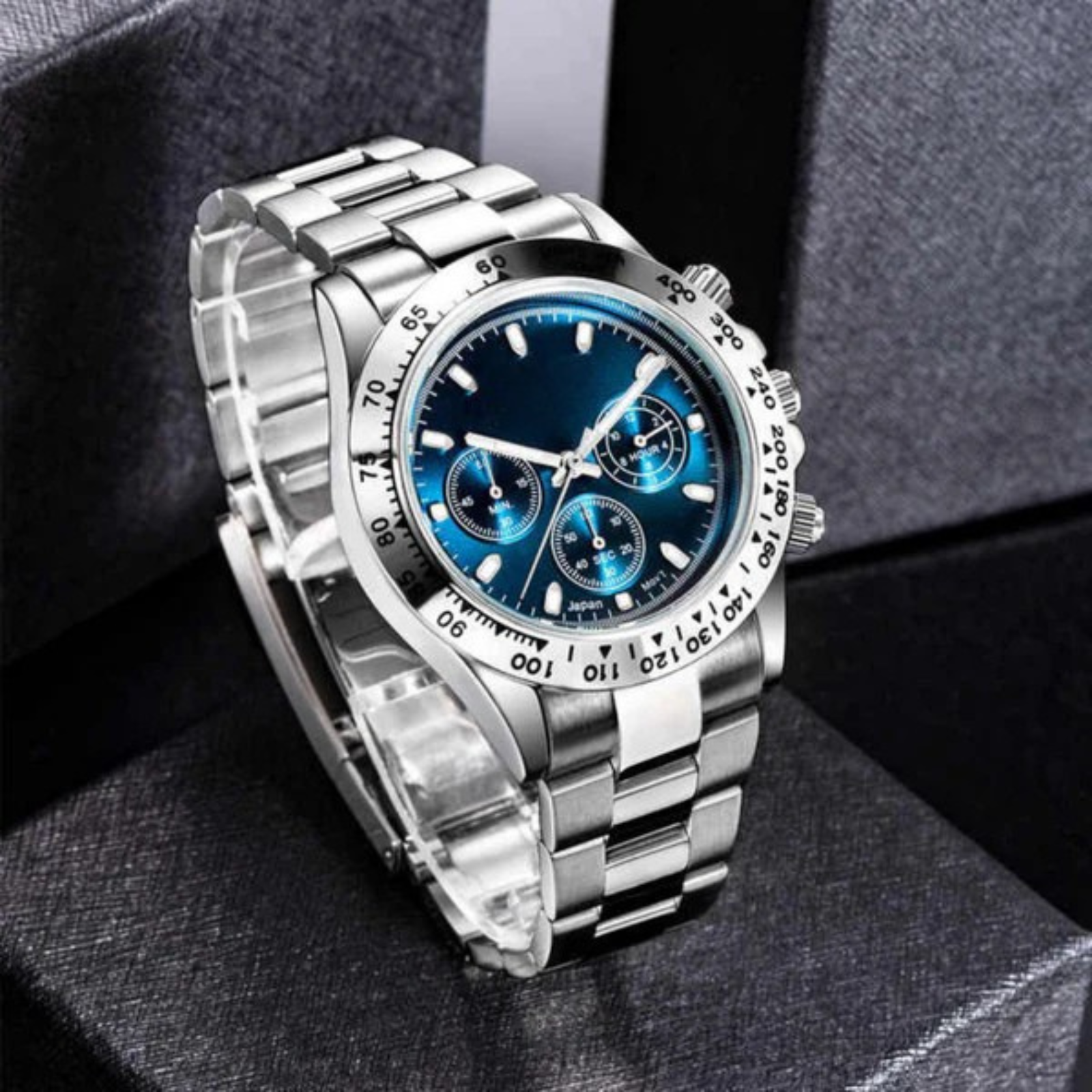 The Lucerne Stainless Steel Chronograph Watch