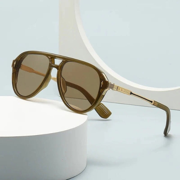 The Krista Retro Aviator Sunglass