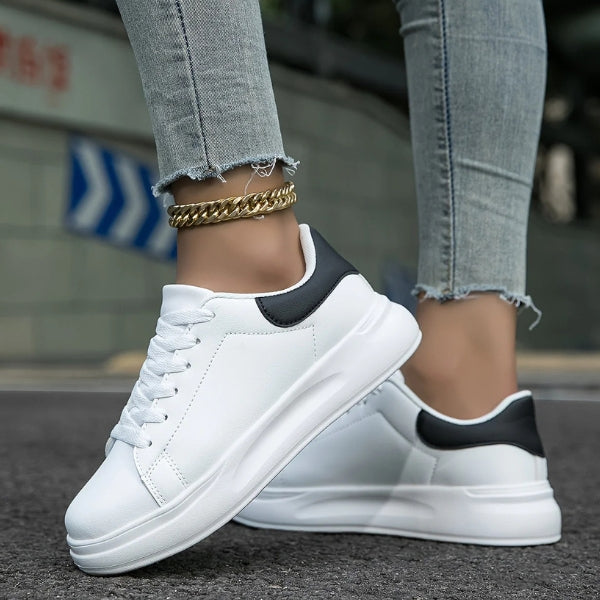 The Milan Chunky-Sole Lace-Up Sneakers