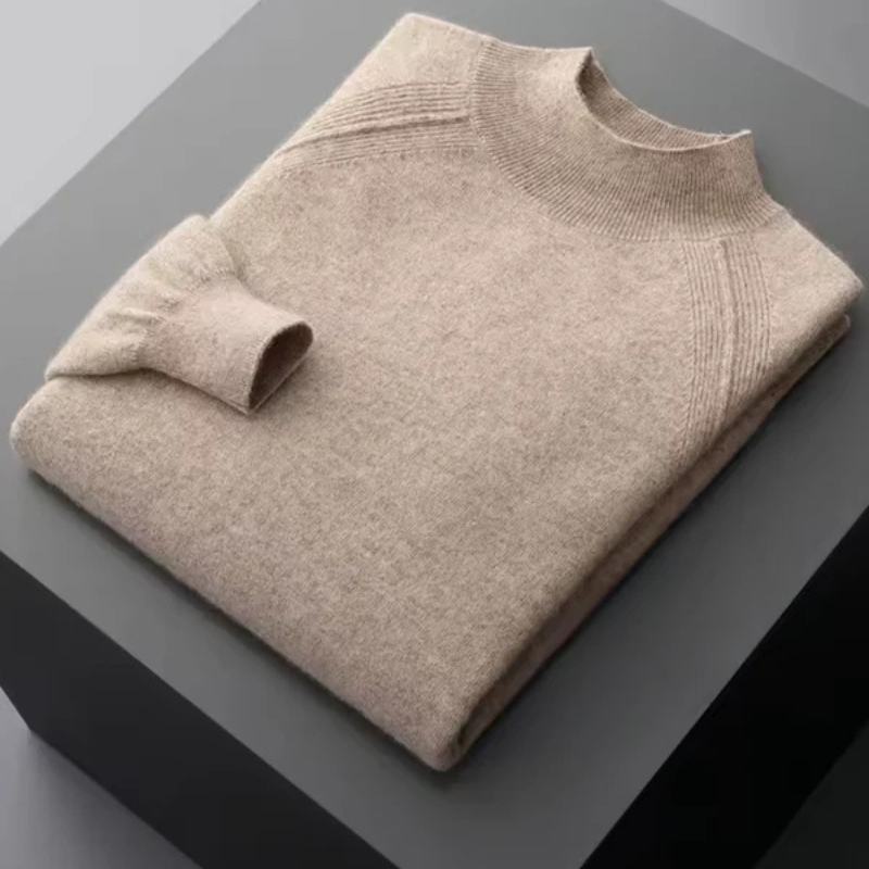The Zurich Merino Mockneck